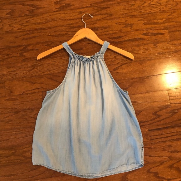 Anthropologie Cloth and Stone Ombré Halter top - Picture 5 of 7